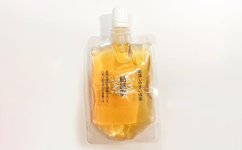 はちみつ 結晶蜜パウチタイプ 75g ハチミツ 蜂蜜