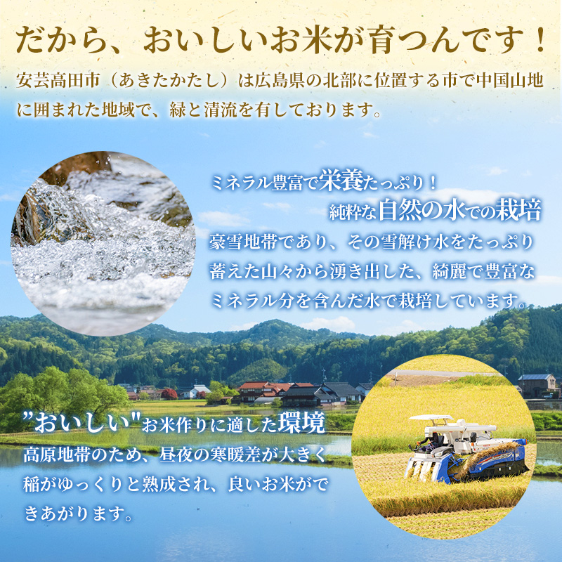 米 令和7年産 こしひかり 5kg 2025年 広島県安芸高田市産 白米 お米 コシヒカリ