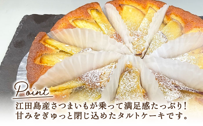 【年内発送】【お歳暮対象】気づけばぺろり必至！てくてくのさつまいもたると ホール5号×2個セット 江田島市/峰商事 合同会社[XAD063] お菓子