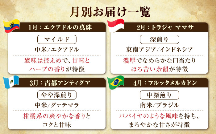 【全12回定期便】コーヒー 珈琲 島の焙煎所おすすめ『能美島ビターブレンドセット』コーヒー豆/粉 全13種 コーヒー 珈琲 自家焙煎 ドリップ ブレンド 広島県産 江田島市/Coffee Roast Sereno [XBE085]