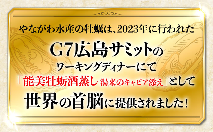 広島G7で提供された牡蠣！【生牡蠣】【着日指定可能】やながわ自慢！ むき身 牡蠣 500g かき 海鮮 和食 海産物 簡単 レシピ 広島県産 江田島市/マルサ・やながわ水産有限会社 [XBL025]