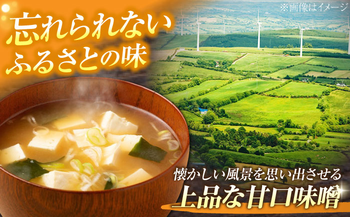 【年内発送】【毎日食べても飽きない！創業明治28年から変わらない伝統の味】田舎みそ（麦こうじ）1kg×4袋＜瀬戸内みそ高森本店＞江田島市 [XBW001] 調味料