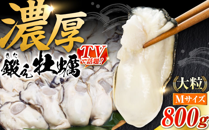 他の牡蠣とは味がちがう！鍛え牡蠣 冷凍むき身 Mサイズ 計1kg 江田島市/有限会社寺本水産 [XAE021]