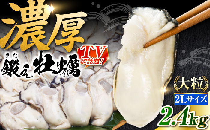 他の牡蠣とは味がちがう！鍛え牡蠣 冷凍むき身 2Lサイズ 計3kg 江田島市/有限会社寺本水産 [XAE029]