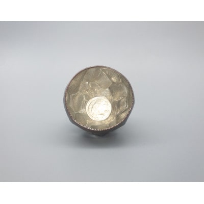 銅蟲　伊久馬　酒盃　礫　1個