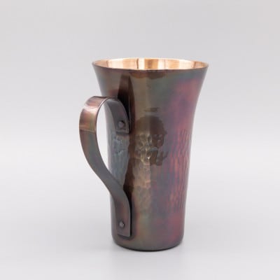 銅蟲　伊久馬　ビアジョッキ(取手)