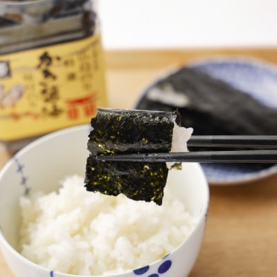 【2ヵ月毎定期便】特選かき醤油味付のり6本入(特かき‐30K)全3回