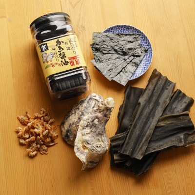 【2ヵ月毎定期便】特選かき醤油味付のり6本入(特かき‐30K)全3回