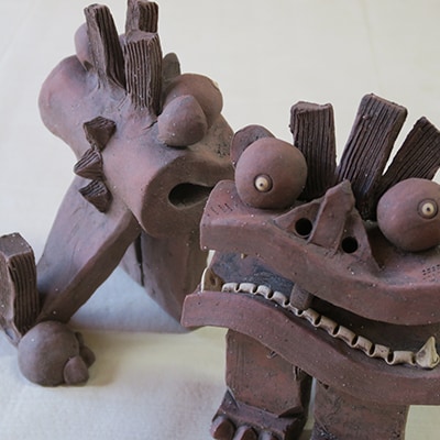 【広島県安芸太田町・風炎窯】～魔除けでがんす!シーサーでがんす!