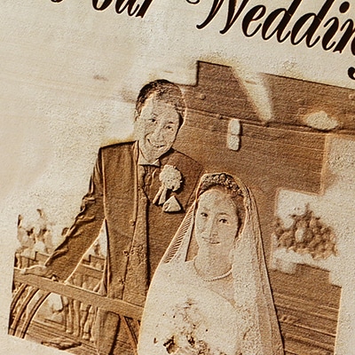 【オーダーメード】　木製レーザー彫刻ウェルカムボード