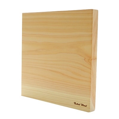 安芸太田産ひのき1枚板まな板(正方形 L)