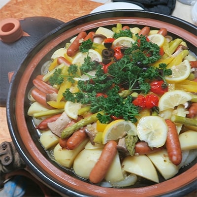 【広島県・風炎窯】陶芸ろくろ体験＆TATARA調理体験[ペアチケット2名・キャンピングカーサイト付]