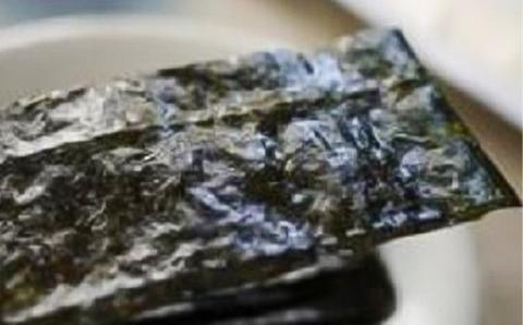 【海苔の三國屋】 うみべのしおのり (10切80枚)  6本セット