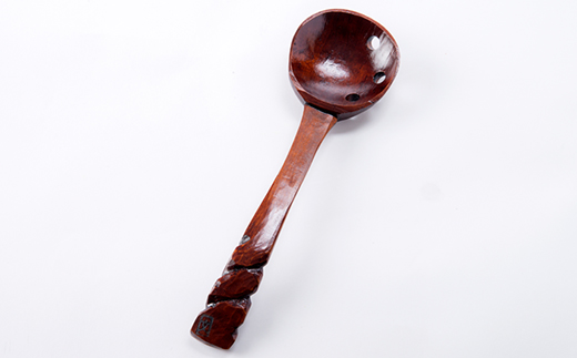 広島県指定伝統的工芸品　戸河内刳物　鍋物用穴あきお玉