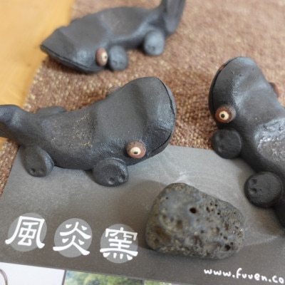 【広島県・奥安芸の鉄物語】～三段峡のオオサンショウウオの箸置きセット