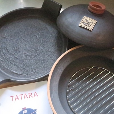 【広島県・風炎窯・超耐熱陶器】～MOONスキレット＆TATARA鍋セット