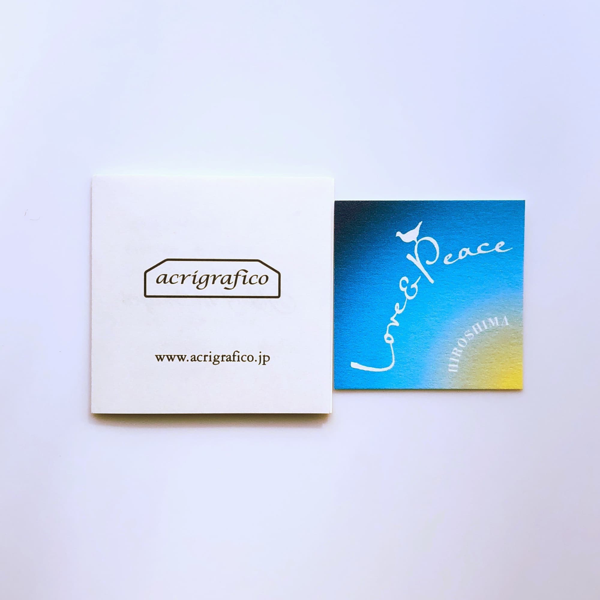 雑貨 アクリル キューブ インテリア acrigrafico ワードキューブ オブジェ hiroshima