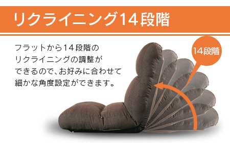 ■西日本配送限定■ 座椅子 イス インテリア 家具 環境にやさしい座椅子 キタヒロカブール (スモークグレー) 国産 送料無料 人気の座イス スモークグレー