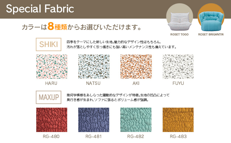 《期間＆数量限定》ソファ インテリア ligne roset リーン・ロゼ ブリガンタン 1人掛けソファ＆パフ記念セット ミッシェル・デュカロワ生誕100周年フェア 《デザイナー生誕100周年記念》リーン・ロゼ ブリガンタン　1人掛け＆パフ記念セット