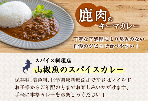 レトルト カレー 北広島町産素材のスパイスカレー（3種詰め合わせ）