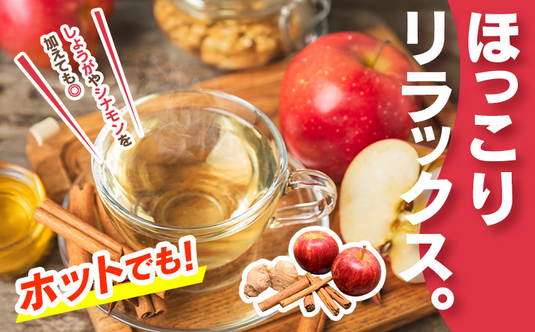 りんごジュース 芸北りんご 山広農園 果汁100% ストレートジュース 1,000ml  3本