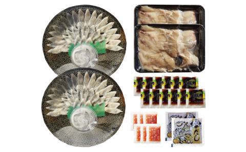 とらふぐ 刺身 ふぐちり セット 3～4人前