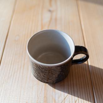 メラメラ マグカップ 小 茶 食器 カップ 陶芸品 工芸品 木と土calm プレゼント ギフト クリスマス お誕生日 結婚祝い 下関市