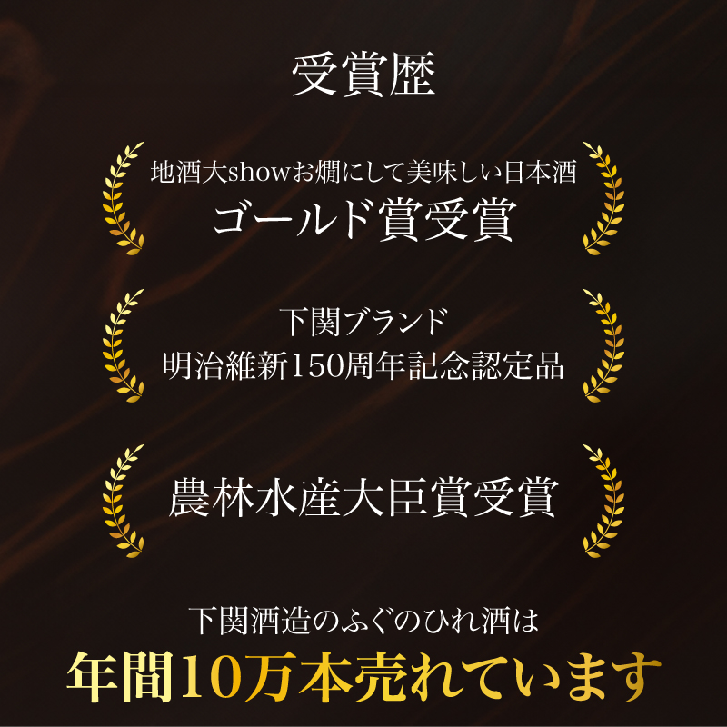 ふぐのひれ酒 180ml×5本