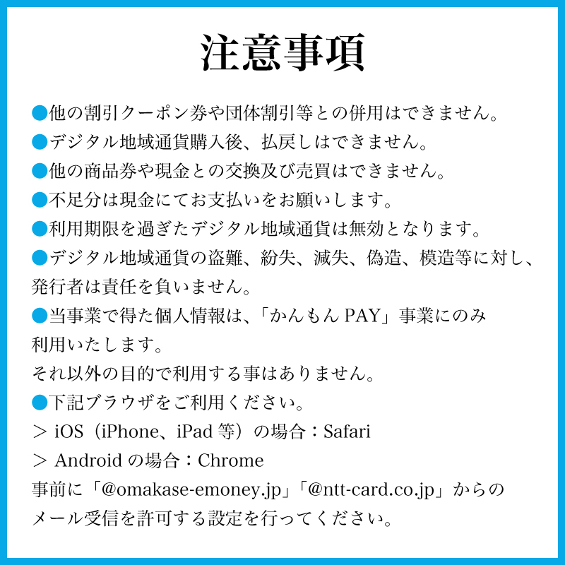かんもんPAY 9,900円分 【関門地域（福岡県北九州市と山口県下関市）の加盟店舗で利用可能】 内容量:9,900円分