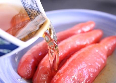 【明太子発祥の地・下関の下関ブランド認定品】 化学調味料無添加・無着色　辛子明太子250ｇ