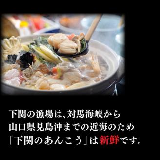 あんこう 鍋 400g下関 あん肝 入り 味噌 ダレ 付