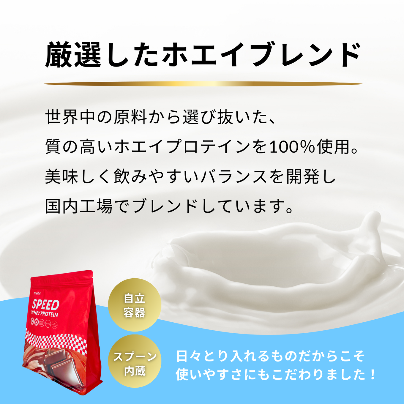 【 5営業日以内発送 】ホエイ プロテイン 1kg ナチュラルヨーグルト風味 ウェルニ  ナチュラルヨーグルト風味