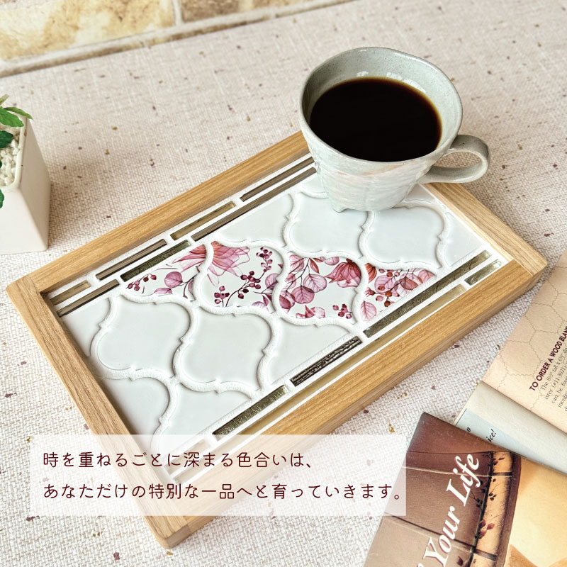 タイルトレー ピンク ピンク