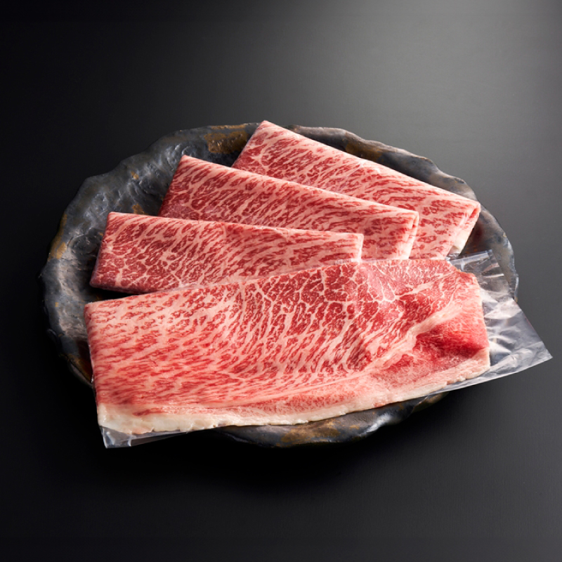 黒毛和牛 すき焼き食べ比べセット 計500g やまぐち和牛燦(きらめき) ももスライス 肩ローススライス 下関市 山口