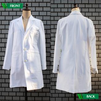 医師のためのデニム白衣「ドクターテーラー004」 XLサイズ