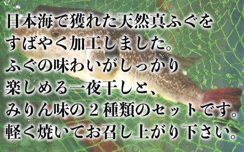 真ふぐ 一夜干し みりん干し セット 500g×2 1kg 冷凍 ふぐ マフグ おかず おつまみ 下関 ギフト 贈答