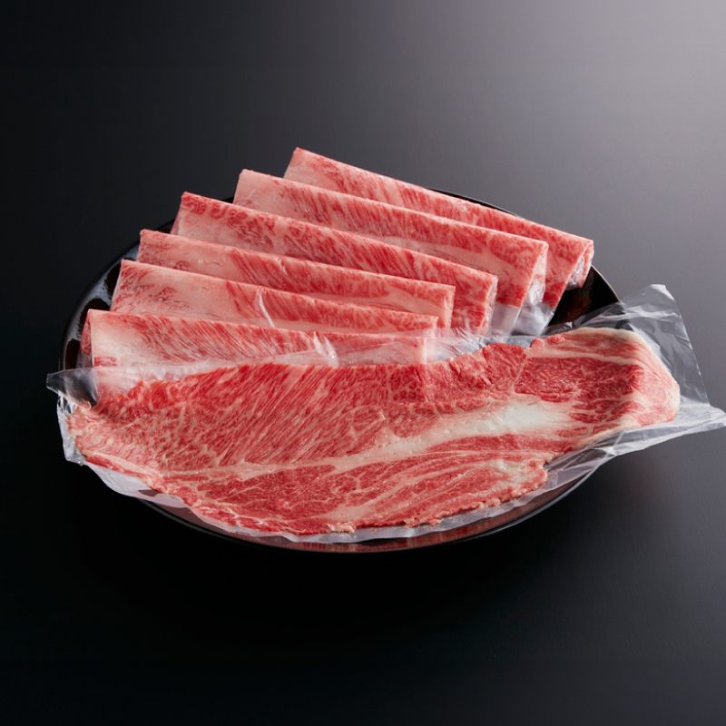 黒毛和牛 すき焼き食べ比べセット 計800g やまぐち和牛燦(きらめき) ももスライス 肩ローススライス 下関市 山口