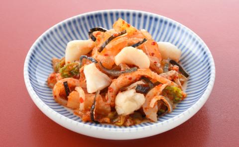 とらふぐ皮キムチ･甘酢あえ･ふくの海峡漬け 3種セット