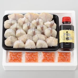 たっぷり4人前! 天然ふぐちり鍋 唐揚げでも 下関