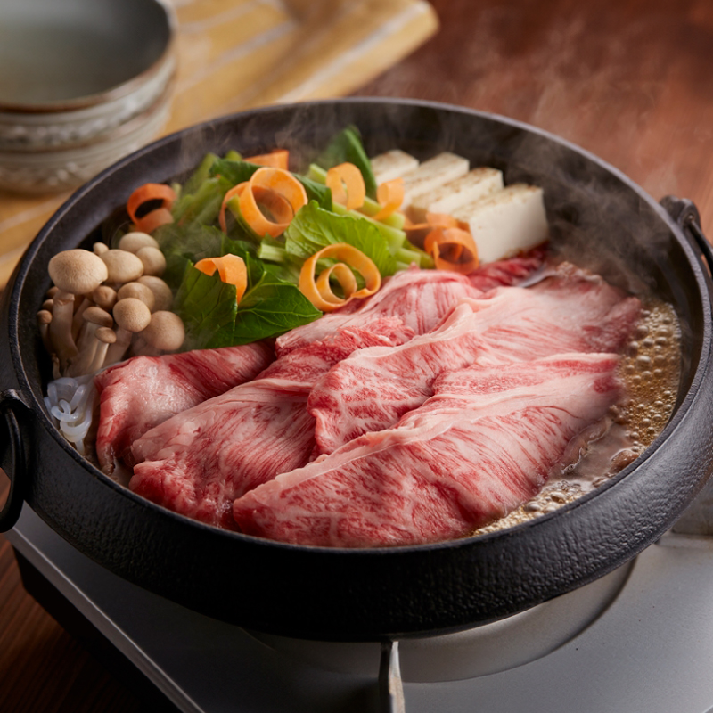 黒毛和牛 すき焼き食べ比べセット 計800g やまぐち和牛燦(きらめき) ももスライス 肩ローススライス 下関市 山口