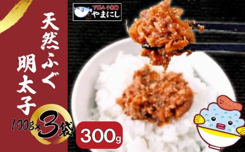 天然 ふぐ 明太子 3パック 下関 山口