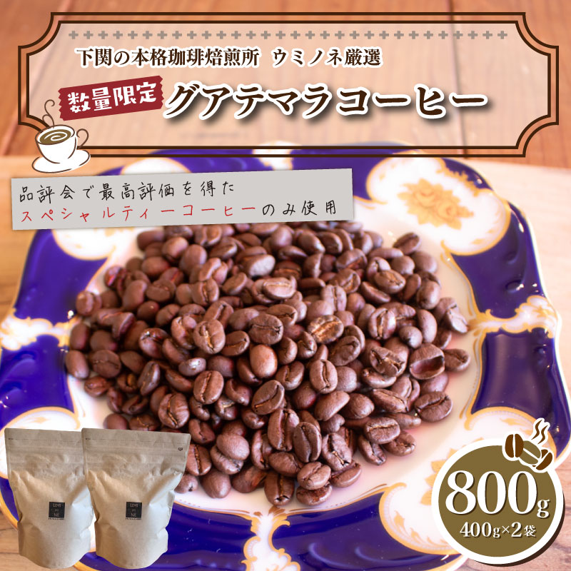 【浅煎り】 訳あり コーヒー粉 800g ( 400g × 2袋 ) 数量限定 ハンドドリップ グアテマラ 珈琲 下関 山口