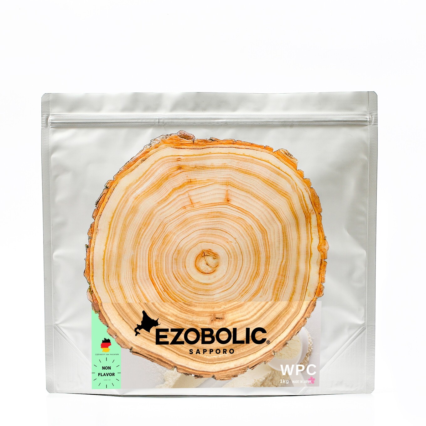 【ノンフレーバー】 EZOBOLIC プロテイン 1kg ノンフレーバー 1kg