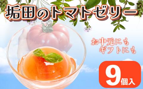 垢田のトマトゼリー 9個 常温 化粧箱 期間限定 スイーツ フルーツ 下関 ブランド 認定品 人気