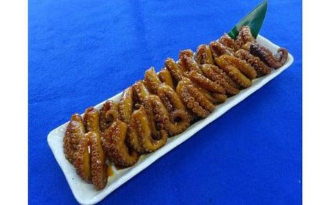 数量限定 訳あり 業務用 おせち料理のたこ照焼 2本足 （24個 約500g）