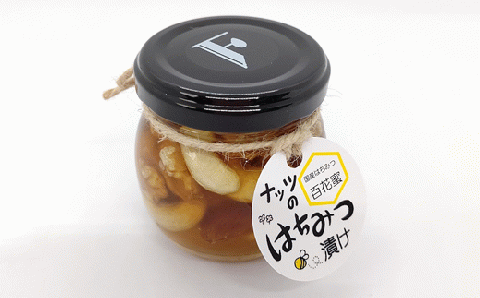 【定期便(計2回)】無添加ピーナッツバター100g×1本＆ナッツの国産はちみつ漬け100g×1本 【山口県 宇部市 ピーナッツ はちみつ 無添加 濃厚 ギフト 贈り物】