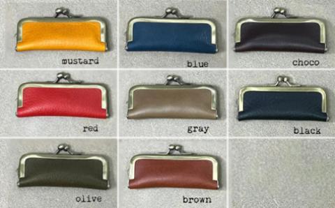 牛革ハンコケース(チョコ)【山口県 宇部市 HankoCase 判子 本革 ギフト 贈り物】