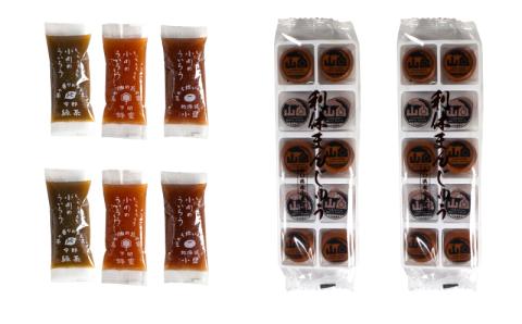 山口銘菓「利休まんじゅう」・外郎（ういろう）詰合せ＜小川蜜カス本舗＞