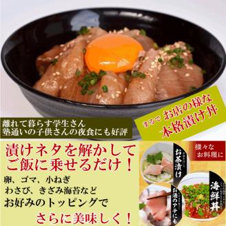 漬け丼 5種×1パック 計5食セット | 漬け丼 海鮮 惣菜 冷凍 真空パック 小分け 海鮮丼 海鮮セット 詰め合わせ 旬の鮮魚 ハマチ カンパチ カツオ 鯖 サバ ヒラマサ 平政 マグロ アジ ヒラメ 鯛 漬け づけ丼 お茶漬け ごはん 山口県 宇部市
