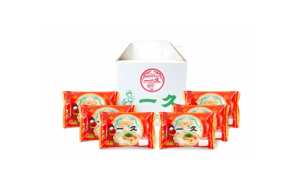 濃厚とんこつ一久ラーメン 6食入 | ラーメン ラーメンセット 生麺 お土産ラーメン 一久 スープ メンマ チャーシュー 2種類 濃さ スープ コッテリ 味 麺 生麺 ストレート 濃厚 とんこつ ラーメン お土産 人気 山口県 宇部市
